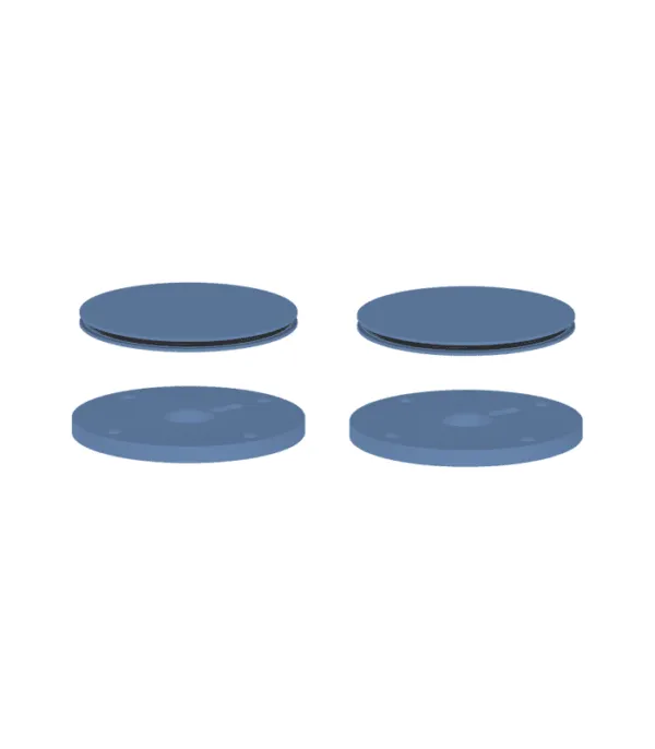 Vogt Mond Colour Accents for 8″ C.C. Faucets and 2/3-Way Valves with Round Handles MRC07 - Image 5