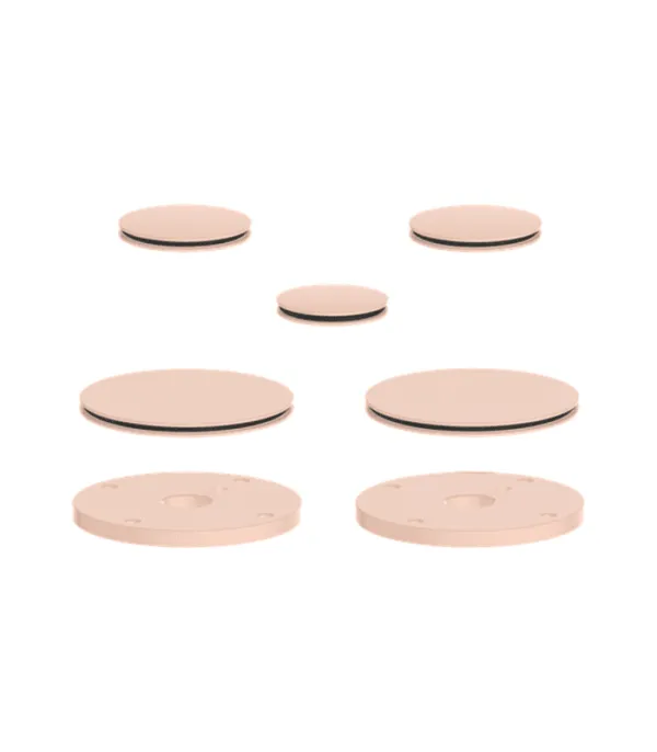 Vogt Mond Colour Accents for 2/3-Way Shower Set with Round Handles MRC14 - Image 16