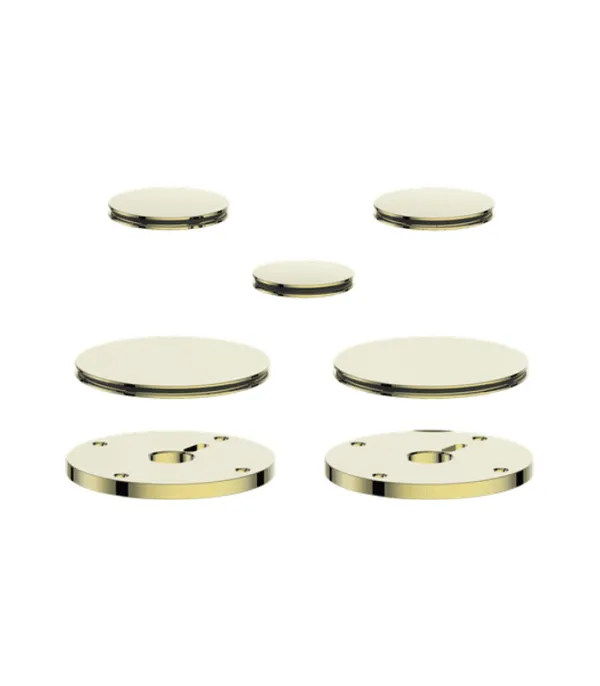 Vogt Mond Colour Accents for 2/3-Way Shower Set with Round Handles MRC14 - Image 3