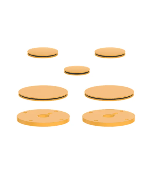 Vogt Mond Colour Accents for 2/3-Way Shower Set with Round Handles MRC14 - Image 8