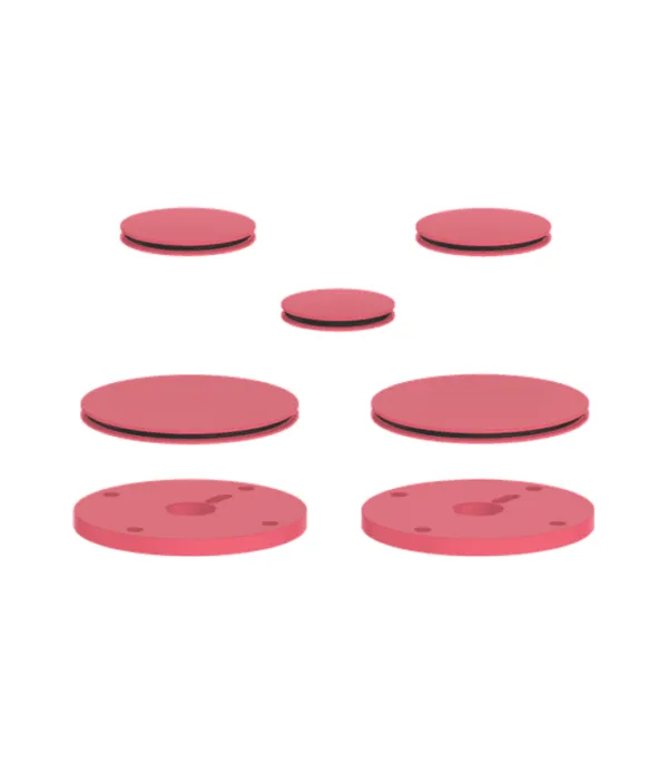 Vogt Mond Colour Accents for 2/3-Way Shower Set with Round Handles MRC14 - Image 15