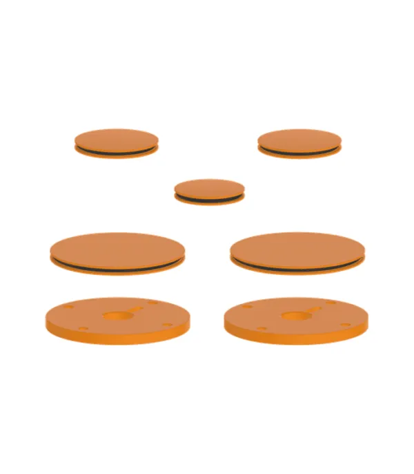 Vogt Mond Colour Accents for 2/3-Way Shower Set with Round Handles MRC14 - Image 10