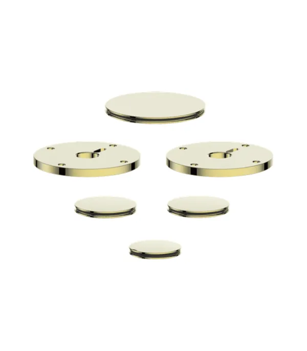 Vogt Mond 2/3-Way Shower Set Cross/Crescent Handle Accents MRC15 - Image 3