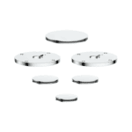 Vogt Mond 2/3-Way Shower Set Cross/Crescent Handle Accents MRC15