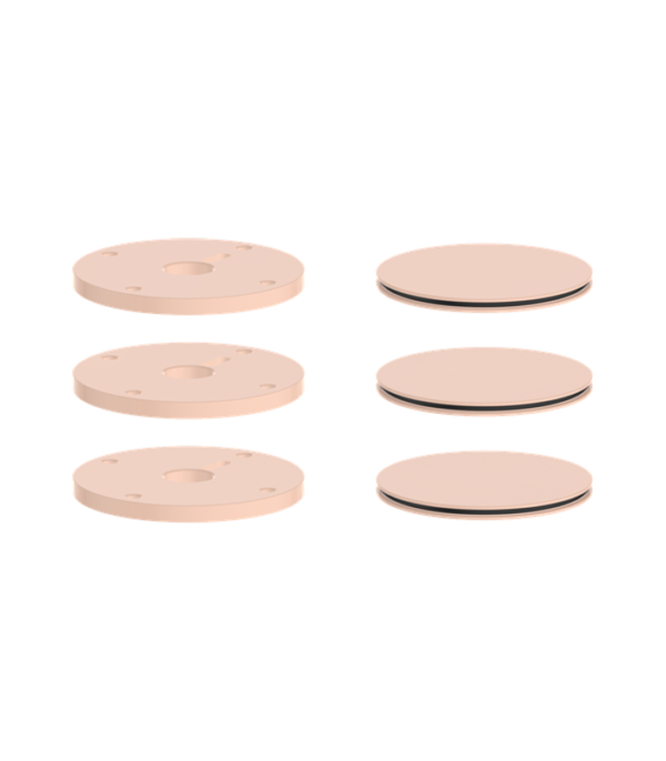 Vogt Mond Colour Accents for High-Flow Valve with 2 Stops and Round Handles Bathroom Fixture Accent MRC16 - Image 16