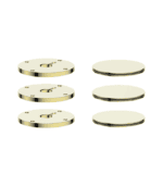 Vogt Mond Colour Accents for High-Flow Valve with 2 Stops and Round Handles Bathroom Fixture Accent MRC16 - Image 3