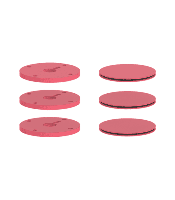 Vogt Mond Colour Accents for High-Flow Valve with 2 Stops and Round Handles Bathroom Fixture Accent MRC16 - Image 15