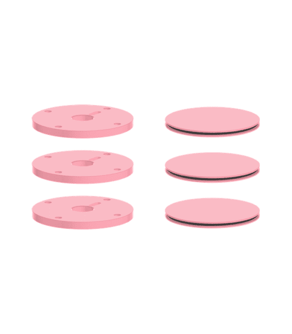 Vogt Mond Colour Accents for High-Flow Valve with 2 Stops and Round Handles Bathroom Fixture Accent MRC16 - Image 9