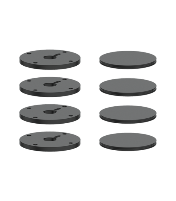 Vogt Mond High-Flow Valve Colour Accents with 3 Stops and Round Handles MRC18 - Image 2