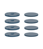 Vogt Mond High-Flow Valve Colour Accents with 3 Stops and Round Handles MRC18 - Image 12