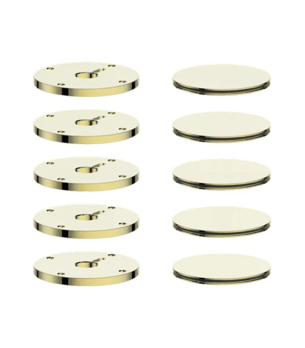 Vogt Mond Colour Accents for High-Flow Valve with 4 Stops and Round Handles MRC20 - Image 3