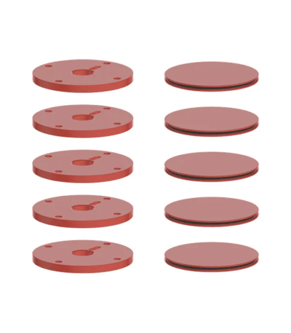 Vogt Mond Colour Accents for High-Flow Valve with 4 Stops and Round Handles MRC20 - Image 14