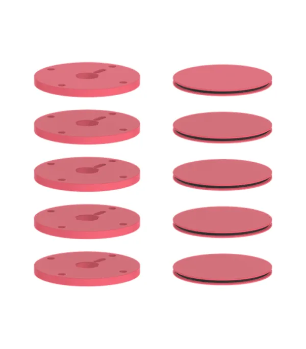 Vogt Mond Colour Accents for High-Flow Valve with 4 Stops and Round Handles MRC20 - Image 15