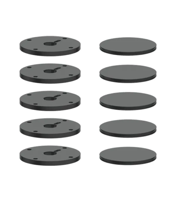 Vogt Mond Colour Accents for High-Flow Valve with 4 Stops and Round Handles MRC20 - Image 2