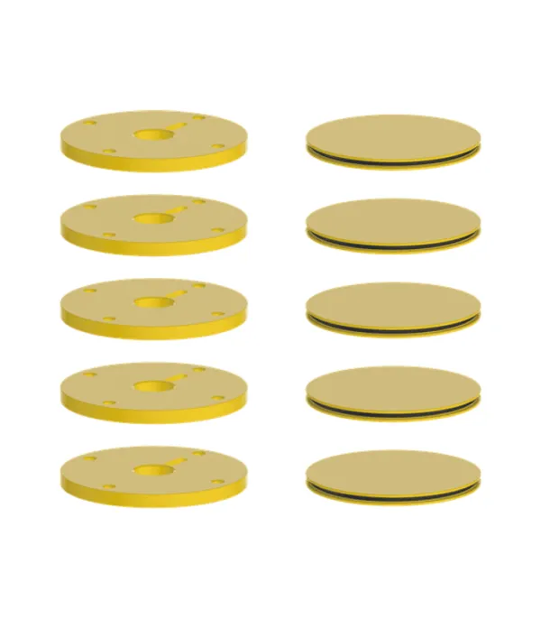 Vogt Mond Colour Accents for High-Flow Valve with 4 Stops and Round Handles MRC20 - Image 7