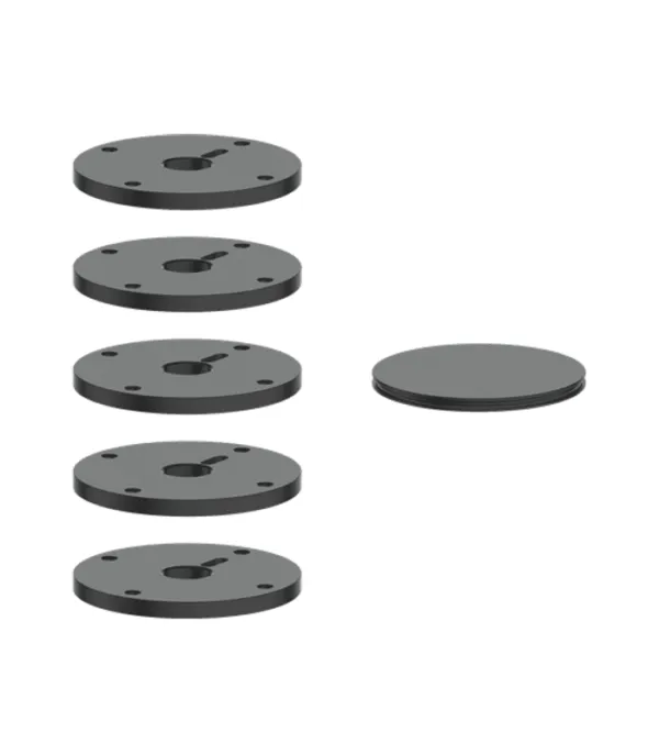 Vogt Mond Colour Accents for High-Flow Valve with 4 Stops and Cross/Crescent Handles MRC21 - Image 2