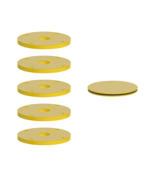 Vogt Mond Colour Accents for High-Flow Valve with 4 Stops and Cross/Crescent Handles MRC21 - Image 7