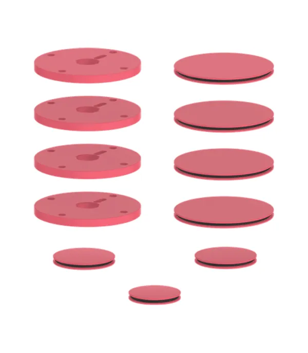 Vogt Mond 3/4" Shower Accent Pieces Colour Accents MRC24 - Image 15