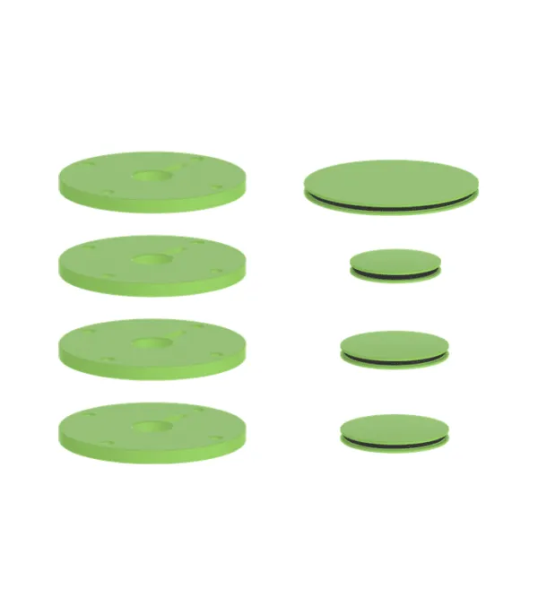 Vogt Mond Shower Set Accent Pieces for 3/4-inch Cross/Crescent Handles MRC25 - Image 11