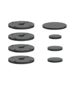 Vogt Mond Shower Set Accent Pieces for 3/4-inch Cross/Crescent Handles MRC25 - Image 2