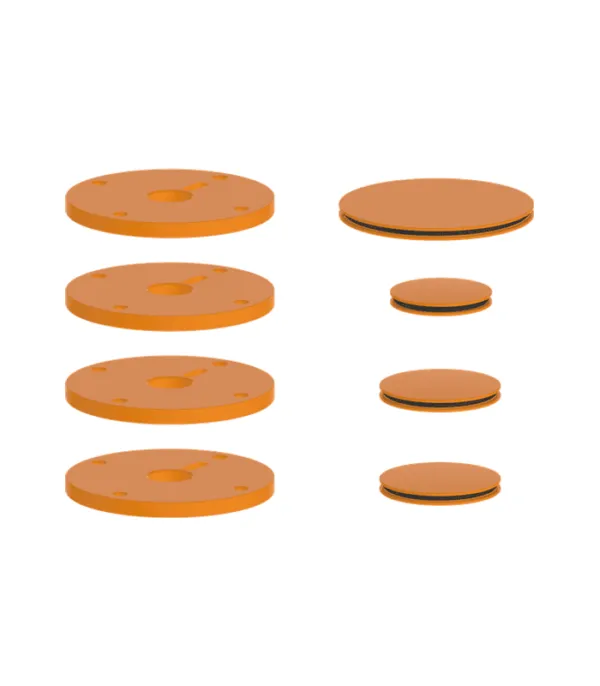 Vogt Mond Shower Set Accent Pieces for 3/4-inch Cross/Crescent Handles MRC25 - Image 10