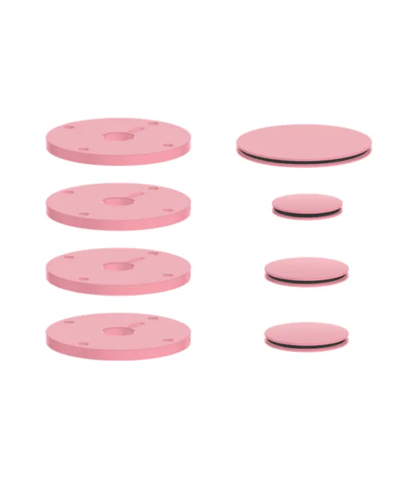 Vogt Mond Shower Set Accent Pieces for 3/4-inch Cross/Crescent Handles MRC25 - Image 9