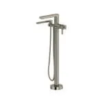 Manifesto™ Thermostatic Single Hole Floor Mount Tub Filler Trim - Brushed Nickel