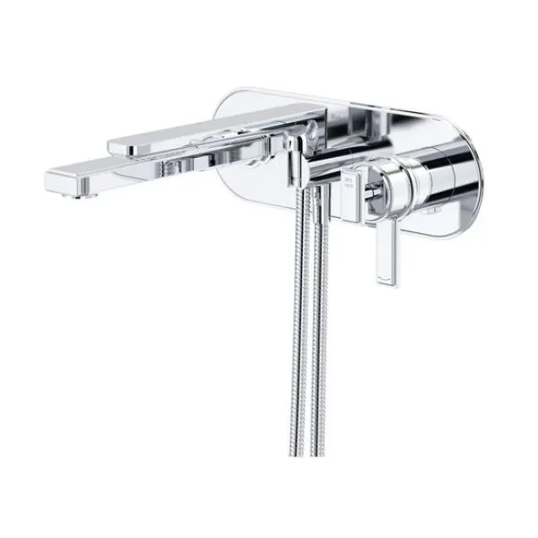 Manifesto™ Wall Mount Thermostatic_Pressure Balance Tub Filler Trim - Chrome
