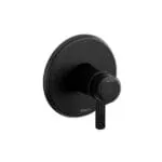 Momenti™ 1_2_ Therm & Pressure Balance Trim With 3 Functions - Black