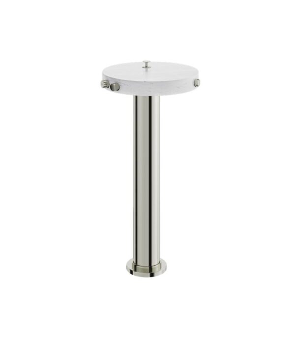 Aquabrass MARMO CL85BC Floor Mount Tub Filler White Carrara Marble - Image 7