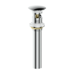 Vogt Mushroom Pop-Up Drain with Overflow Bathroom Drain PU.201