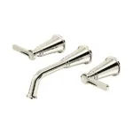 House of Rohl Momenti™ Wall Mount Lavatory Faucet Trim TMMSQ03 - Image 2