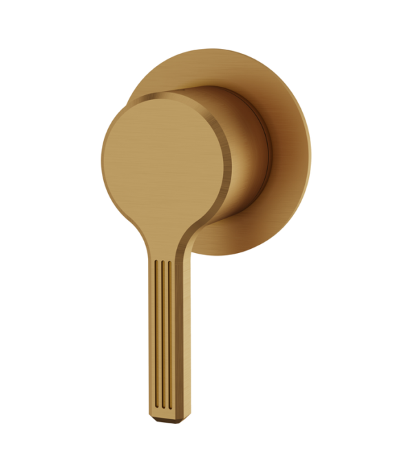 Aquabrass Ariston Round 3-Way Non-Shared Diverter Trim Set R1347 - Image 2