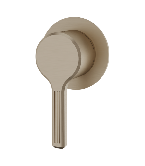 Aquabrass Ariston 2-Way Shared Round Diverter Trim Set R2247BBC - Image 6