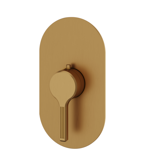 Aquabrass Ariston Thermostatic Valve Round Trim Set R3047BBC - Image 2