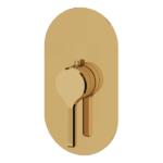 Aquabrass Ariston Thermostatic Valve Round Trim Set R3047BBC