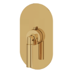 Aquabrass Aria Round Thermostatic Valve Trim Set  R3048BBC