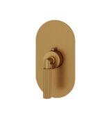 Aquabrass Montebello Round Trim Set for Shut-Off Thermostatic Valve R3049 - Image 6