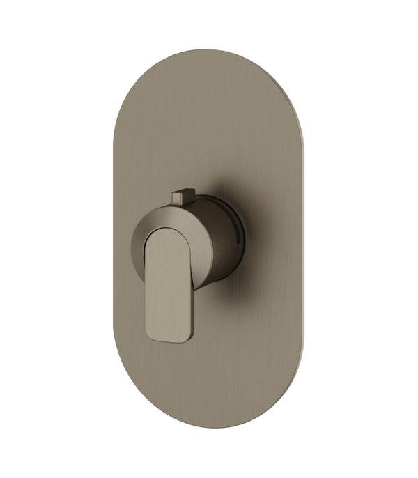 Aquabrass C67 Round Thermostatic Valve Trim Set  R3067BBC - Image 3