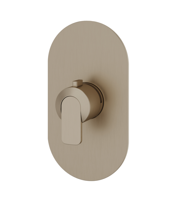Aquabrass C67 Round Thermostatic Valve Trim Set  R3067BBC - Image 6