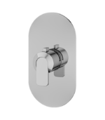 Aquabrass C67 Round Thermostatic Valve Trim Set  R3067BBC - Image 7