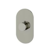 Aquabrass ROUND TRIM SET 4 1/4" x 7 7/8" x 1/8" Shower Trim Set Variable Finish R3095 - Image 4