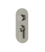 Aquabrass Montecarlo Round Trim Set for 1 Shut-Off Thermostatic Valve R3150 - Image 4