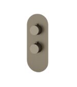 Aquabrass R3195 Round Shower Trim Set 4 1/4" x 11" x 1/8" Variable Finish - Image 5