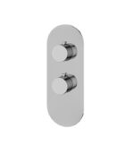 Aquabrass R3195 Round Shower Trim Set 4 1/4" x 11" x 1/8" Variable Finish