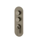 Aquabrass MONTECARLO Round 2 Shut-Off Thermostatic Trim Set R3250 - Image 5