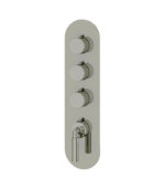 Aquabrass Aria 3-Shut-Off Thermostatic Valve Round Trim Set R3348BBC - Image 4
