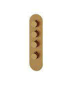 Aquabrass R3395 Montecarlo Round Shower Trim Set 4 1/4" x 16 3/4" x 1/8" Variable Finish - Image 6