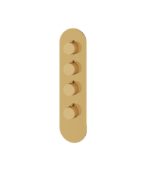 Aquabrass R3395 Montecarlo Round Shower Trim Set 4 1/4" x 16 3/4" x 1/8" Variable Finish - Image 7