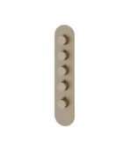 Aquabrass ROUND 4 1/4" x 19 5/8" x 1/8" Shower Trim Set R3495 Variable Finish - Image 2